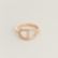 Chaine d'ancre Contour ring, medium model